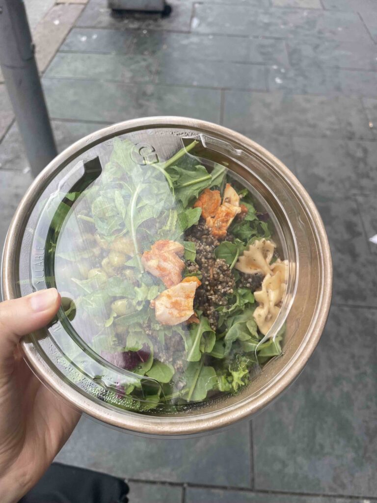 Salad to go with LID