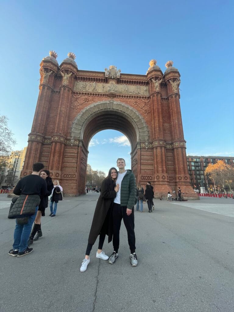 Arc de Triomf in Barcelona