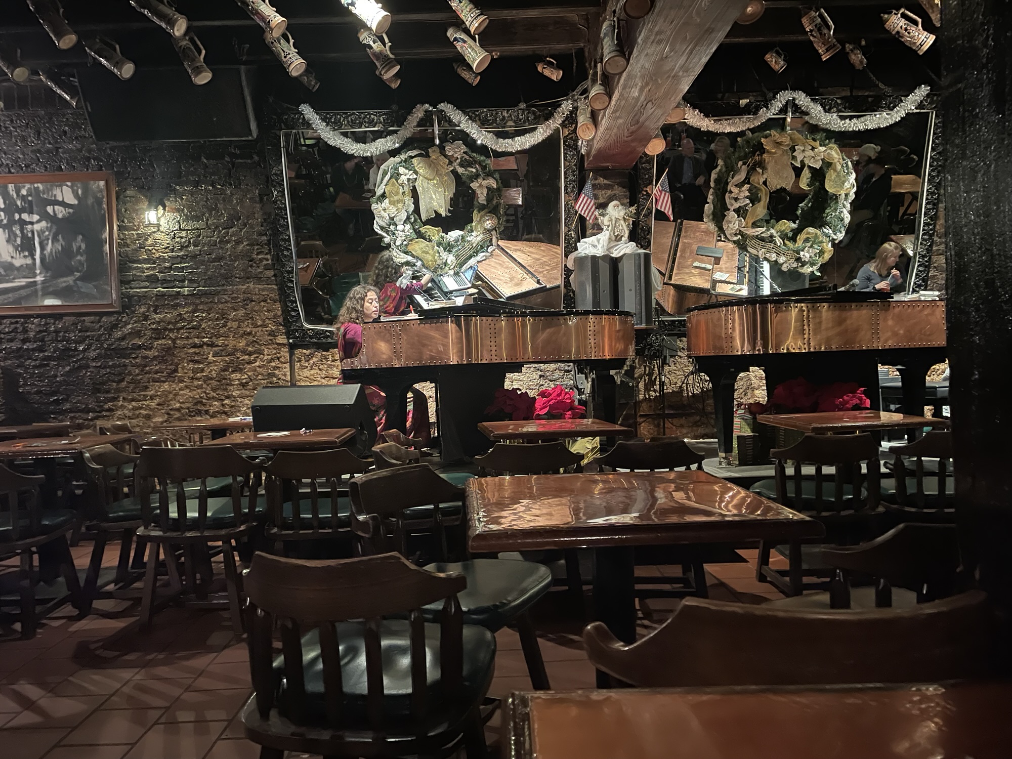 moody piano bar in New Orleans