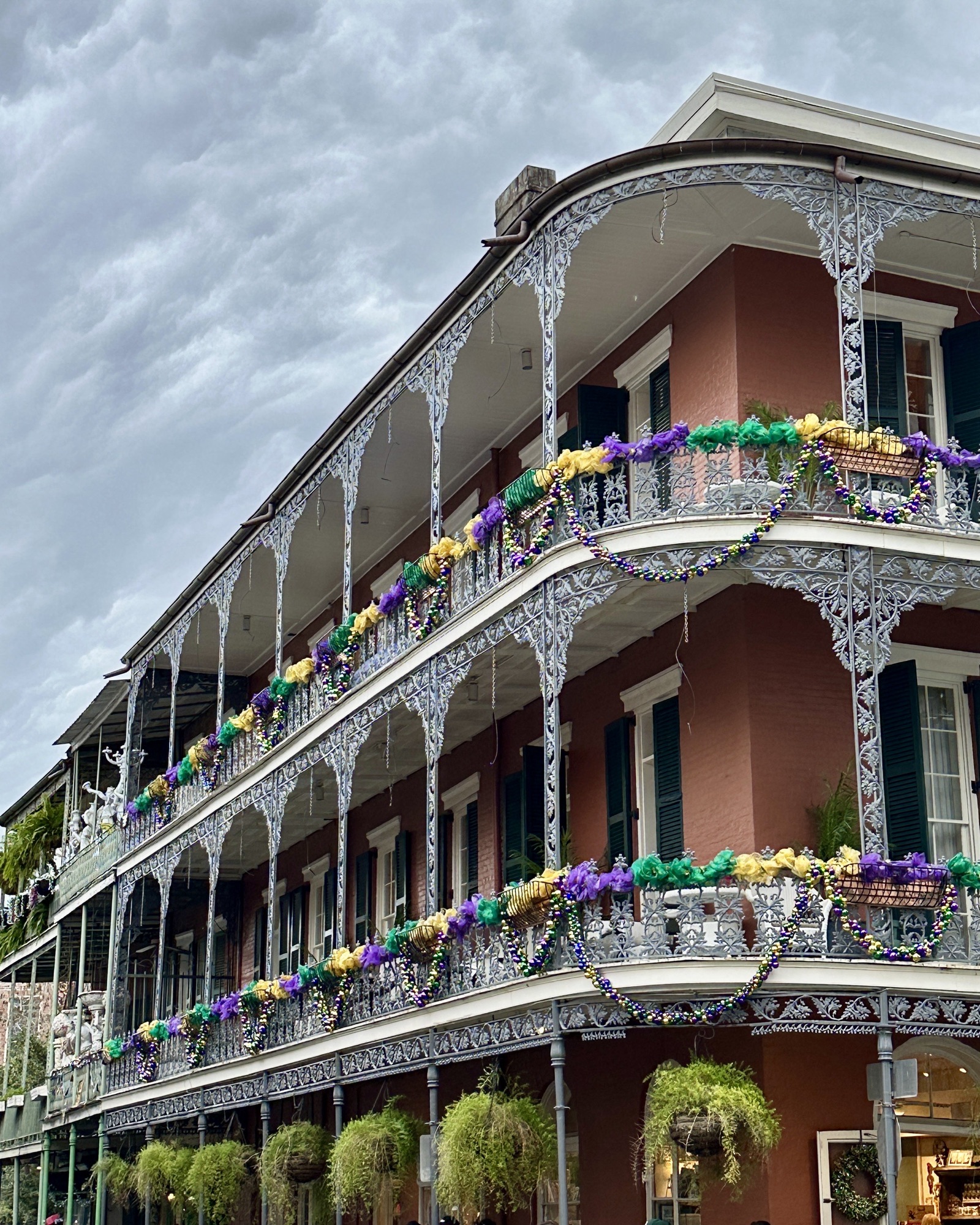 corner of building in the French Quarter in New Orleans